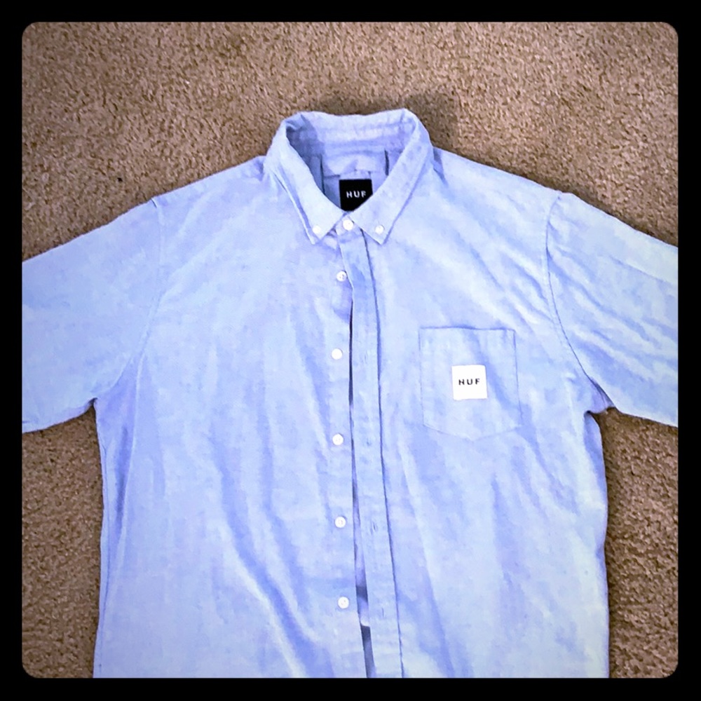 Huf button up shirt